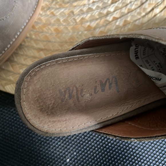 Mi.im leather Western Buckle Sandals Boots Size 7.5 - Picture 16 of 16